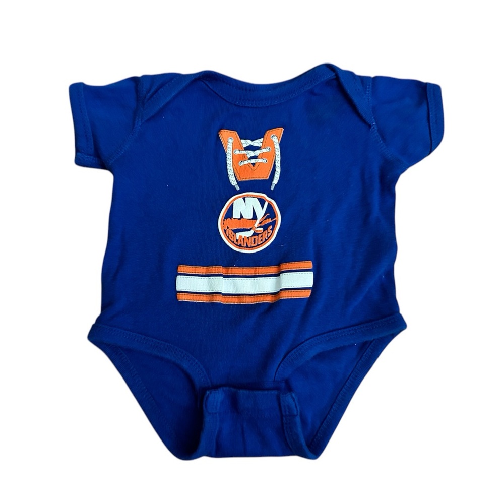0-3m New York Islanders Onesie NY Hockey Baby Bodysuit 0-3 3 m month 3m